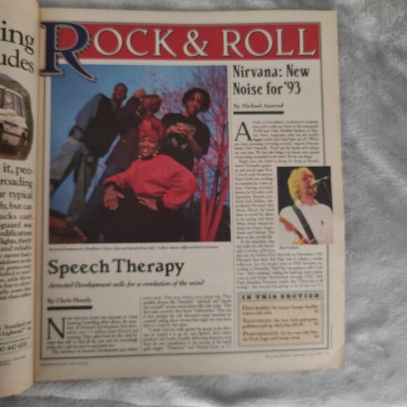 Spin Doctors Rolling Stone Magazine January 7th 1993 - Picture 5 of 10